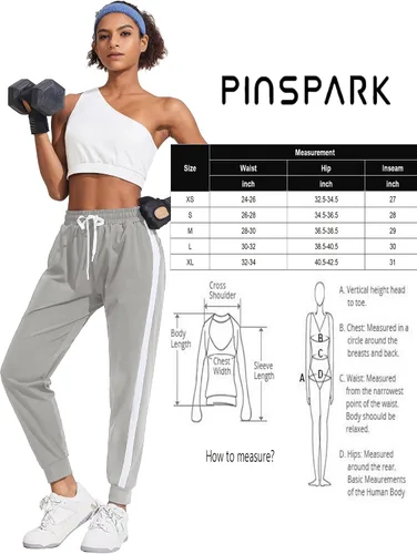 Vista 6 de Pinspark Pantalones de chándal holgados con cordón cónico