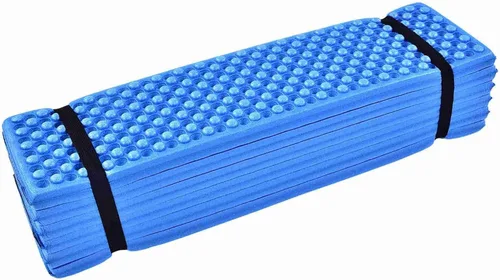 Vista 6 de Fydun Alfombrilla plegable de espuma para acampar, almohadilla impermeable para dormir al aire libre y uso en la playa