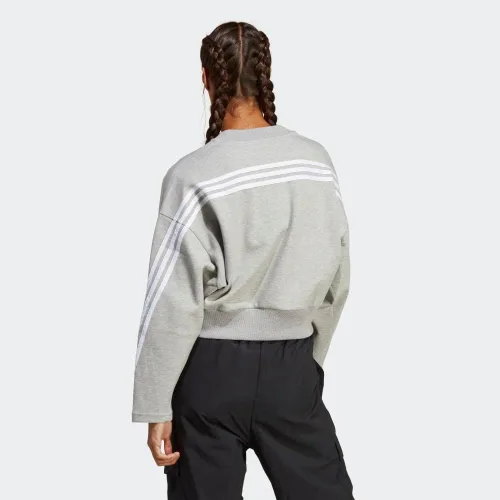 Vista 4 de adidas Sudadera Future Icon Three Stripes para mujer