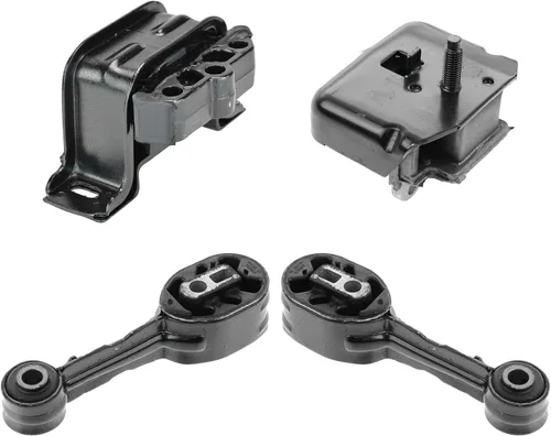 Vista 159 de TRQ Kit de montaje de motor de transmisión de motor de 5 piezas compatible con Ford Five Hundred Montego 6sp Auto AT 2005 - 2007