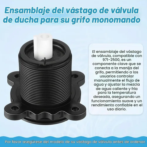 Vista 8 de Dreyoo - Cartucho de equilibrio de presión de 2 piezas y conjunto de vástago de válvula