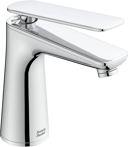 Vista 8 de American Standard 7061101.295 Aspirations - Grifo de baño de una sola manija con drenaje, 1.2 GPM, níquel cepillado