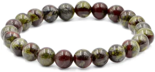 Vista 6 de AD Beads Pulsera elástica de cuentas redondas de piedras preciosas naturales, curación Reiki, 0.315 in Azul aguamarina