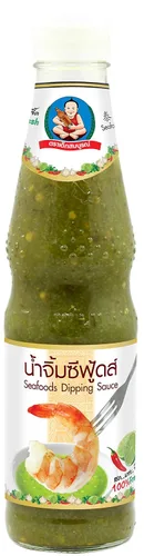 Vista 5 de Salsa de mariscos Healthy Boy (chile verde y lima), 6 onzas, producto de Tailandia (paquete de 1)