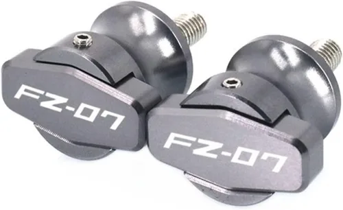 Vista 9 de Soportes de marco CNC para motocicleta, tornillos de 0.236 in, deslizadores de basculante, carretes deslizantes para Yamaha FZ-07 FZ07 FZ 07 MT-07