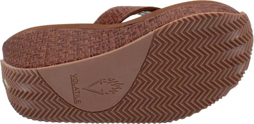 Vista 4 de Volatile Sandalias de cuña Cha-Ching para mujer