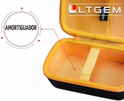 Vista 6 de Funda de transporte LTGEM para herramientas compatible con multímetro digital Fluke 117/115/116/114/113, bolsa de almacenamiento para detección