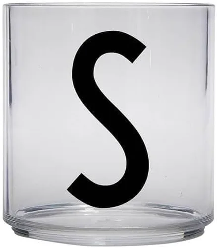 Vista 4 de Design Letters Tritan - Vajilla para niños A-Z de 6 onzas Vidrio para niños diseñado en Dinamarca para la alimentación del bebé Taza para niños