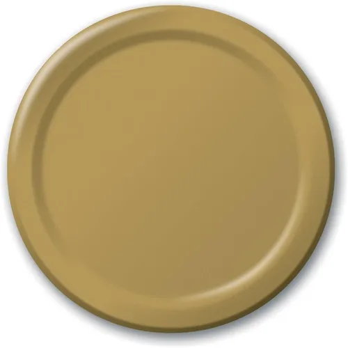 Vista 27 de Creative Converting 318915 - 24 platos de banquete de papel, 10 pulgadas, amatista