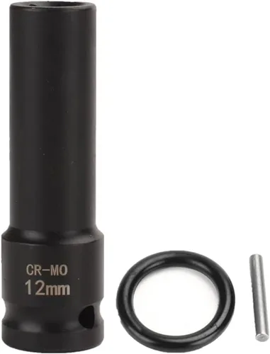 Vista 18 de FLZOSPER Toma de impacto de 6 puntos de 1/2 pulgada x 0.315 in de profundidad, 42 CR-MO