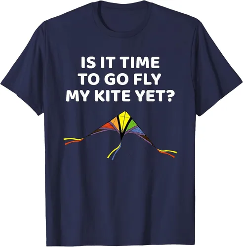 Vista 76 de Kite Flying Outdoors Hobby for Adults & Children T-Shirt