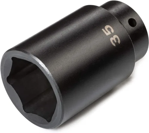 Vista 17 de TEKTON SID23109 Dado de impacto profundo de 6 puntos de 23/64 pulgada (9 mm) impulsor de 1/2 pulgada