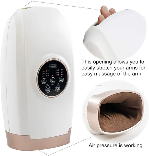 Vista 2 de Masajeador eléctrico de manos, masaje de compresión de aire de acupresión de palma sin cuerda
