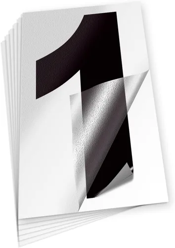 Vista 21 de iSYFIX Calcomanías de vinilo negro con el número 7 (siete), paquete de 6 calcomanías autoadhesivas de 7 pulgadas, calcomanías troqueladas y Negro