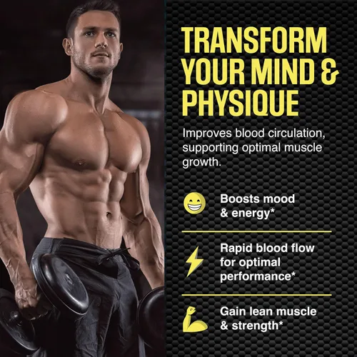 Vista 2 de Potenciador de testosterona alfa para hombres – Aumente el tamaño de las píldoras de ampliación para hombres – Suplemento de mejora masculina
