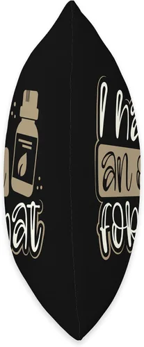 Vista 2 de Health Fitness Gift Exercise Apparel Kanig Designs Practitioner - Almohada de aceites esenciales, 16 x 16 pulgadas, multicolor