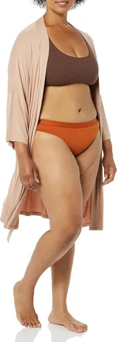 Vista 4 de Tienda Essentials Ropa interior acanalada para mujer, paquete de 4