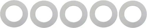 Vista 9 de Anillos de plástico de 10 pulgadas, anillo de luz empotrado para luces de lata, accesorio de iluminación multicolor en blanco o negro