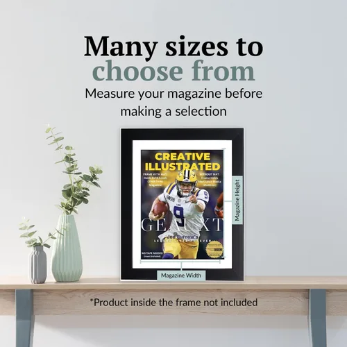 Vista 32 de Creative Picture Frames - Marco de fotos para revistas Sports Illustrated, de 8 x 10.5 pulgadas, adecuado para ediciones de coleccionista