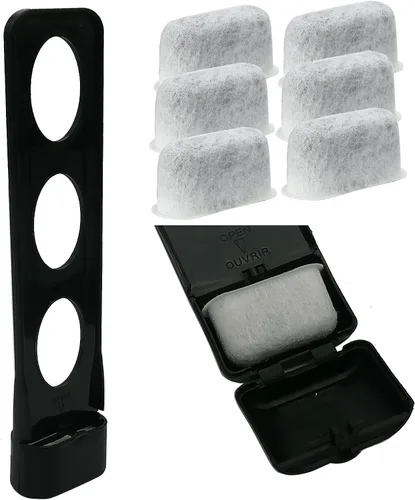Vista 7 de DCC-1200WFH Soporte para filtro de agua, compatible con cafetera Cuisinart modelo DCC-1200 DCC-1200BCH DCC-1200BW DCC-1200P1 DCC-1000 DCC-1000BK