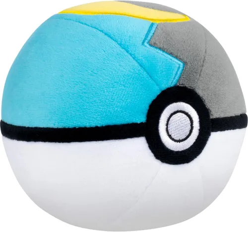 Vista 3 de Pokemon Poke Ball - Juego de 4 bolas de peluche de 2 pulgadas