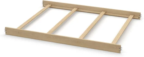 Vista 28 de Kit de conversión de tamaño completo para cunas convertibles Evolur Baby - Riel de madera maciza - Riel de cama para niños pequeños para cama