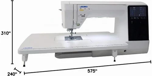Vista 4 de Juki HZL-NX7 Máquina de coser y acolchar de brazo largo de próxima