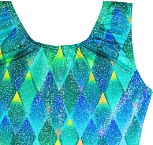 Vista 42 de HOZIY Leotardos de gimnasia para niñas, trajes de ciclismo con patrón adorable brillante