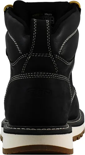 Vista 3 de KEEN Utility - Bota de trabajo impermeable de 6 pulgadas para hombre con puntera redonda y suave Cincinnati