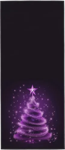 Vista 33 de Toallas suaves para los dedos, toalla de mano de fuego y agua para regalo durante todas las estaciones, 12 x 27.5 pulgadas