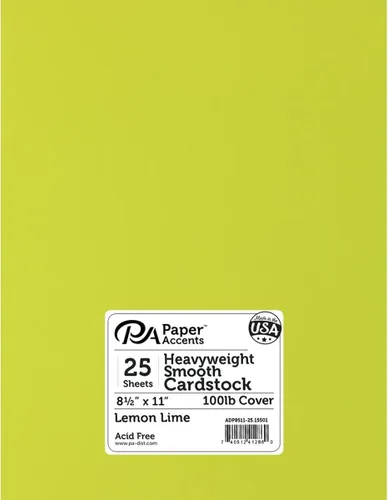 Vista 10 de PA Paper Accents - Cartulina suave pesada de 8.5 x 11 pulgadas, color azul, papel de cartulina de color de 111 libras para hacer tarjetas, álbumes