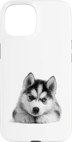 Vista 6 de Cute Siberian Husky for Dog Mom and Paw Parents Case for iPhone 16