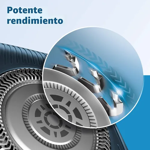 Vista 8 de Philips Norelco Cabezales de afeitado genuinos SH71/52 compatibles con afeitadoras Norelco Series 5000 Angular y 7000, última versión para RQ12/70
