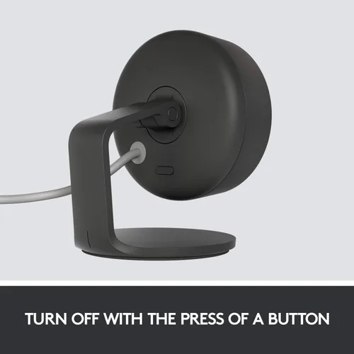 Vista 7 de Logitech Circle View - Cámara de seguridad para el hogar con cable resistente a la intemperie, video TrueView, gran angular de 180°, HD de 1080p