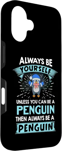 Vista 3 de iPhone 16 Penguin Shirt for Kids Boys Case