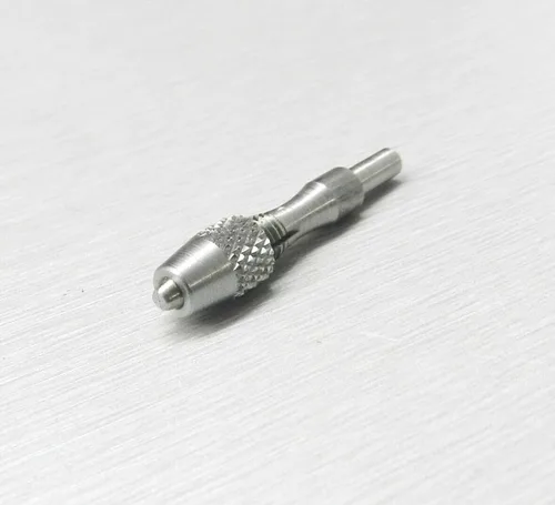 Vista 2 de Micro Chuck A-MC2 Mini Mandril Chuck Adaptador Herramienta Rotativa 1/8 Mango Hecho en Estados Unidos por JTS