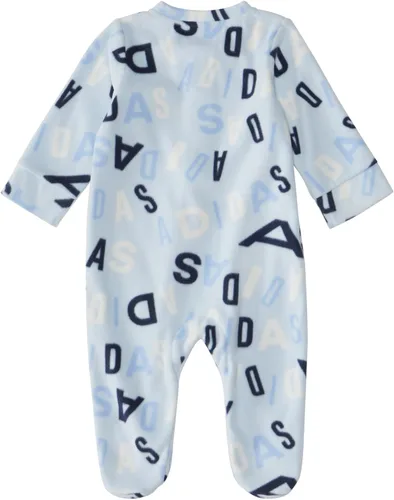 Vista 2 de adidas Overol con capucha de manga larga para bebés y niños