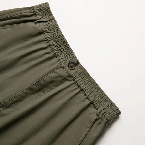 Vista 4 de WZIKAI Pantalones cargo para hombre, pantalones deportivos casuales para entrenamiento, senderismo, con múltiples bolsillos
