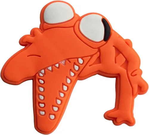 Vista 7 de 14 piezas de dibujos animados con dijes unisex de PVC zuecos de decoración pulseras de adornos para adolescentes niños niñas y adultos