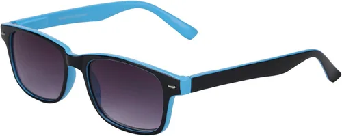 Vista 3 de El Summerville" Sun Reader - Retro rectangular, gafas de sol de lectura de marco completo para hombres y mujeres - Estuche duro incluido