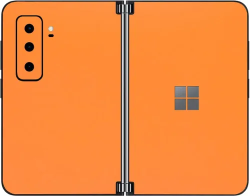 Vista 76 de SopiGuard Skin para Microsoft Surface Duo 2 2ª generación de borde a borde de paneles delanteros y traseros de vinilo (piedra de ladrillo)