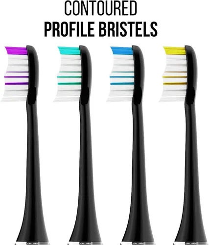 Vista 9 de Acteh Sonic Edge JetWave - Cabezales de repuesto para cepillos de dientes, paquete de 4, originales de primera calidad, compatibles con cepillos