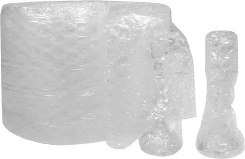 Vista 9 de Amazon Basics Material de embalaje de envoltura de amortiguación de burbujas para artículos frágiles, rollo de 12 pulgadas x 100 pies de largo