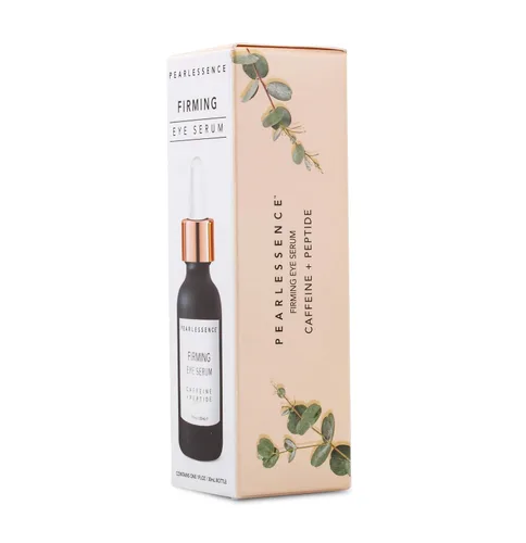 Vista 7 de Pearlessence Suero reafirmante para ojos con cafeína + péptido, rejuvenece los ojos hinchados y reduce las bolsas debajo de los ojos, fabricado