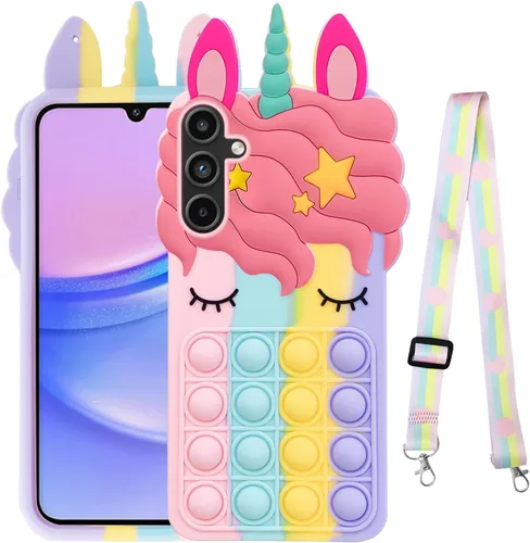 Vista 12 de Nancheng Rainbow - Funda para Samsung Galaxy A05 Galaxy A05-Rainbow