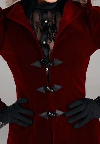 Vista 4 de Disfraz de vampiresa deliciosamente terrible para mujer Multicolor