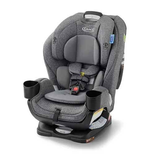 Vista 14 de Asiento de coche convertible para bebé Graco Extend2Fit, orientación hacia atrás y hacia adelante, panel de extensión ajustable para mayor espacio