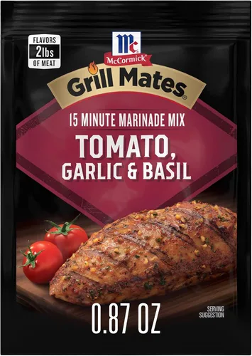 Vista 10 de Grill Mates, adobo Tomato Garlic Basil, 0.87 onza (paquete de 12)