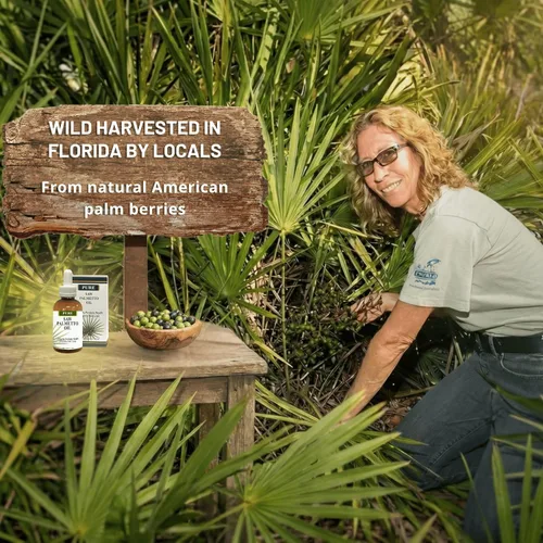 Vista 6 de Pure Saw Palmetto Aceite orgánico natural suministro de 60 a 90 días a diferencia de los polvos ineficientes, apoya la salud de la próstata