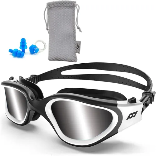 Vista 6 de POLARS DESIGN Gafas de natación, gafas de natación polarizadas antivaho para adultos, hombres y mujeres